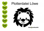 Plotterdatei Löwe